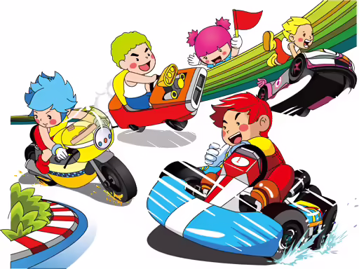 Cartoon Kart Trencaclosques