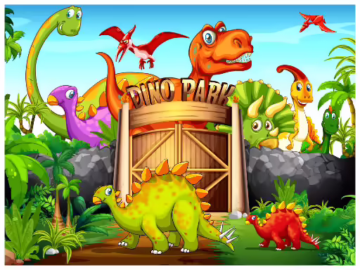 Dinosauri Jigsaw Deluxe