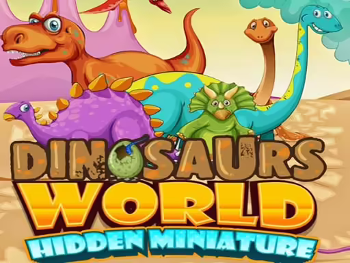 Dinosaurs World Hidden Miniatu