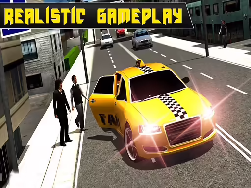 Verrücktes Taxi-Auto-Simulationsspiel