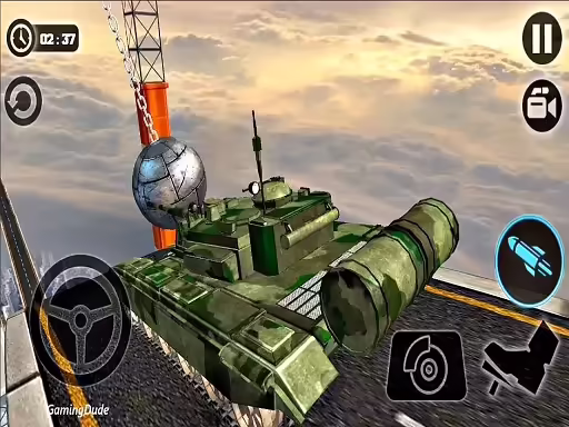 Impossible US Army Tank Drivin