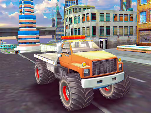 Monster Truck Stunts Free Jeep