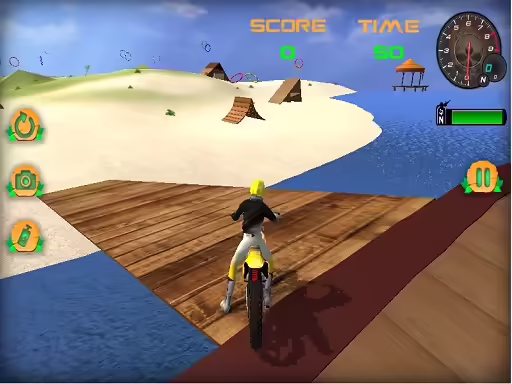 Moto Beach Jumping Simulator G
