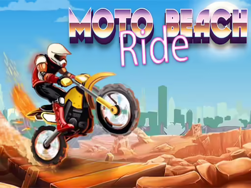 Motorrad-Strandfahrt