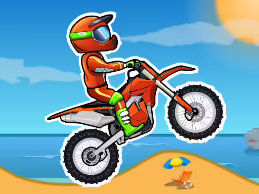 Moto X3M Radrennspiel