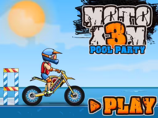 Moto X3M Poolparty