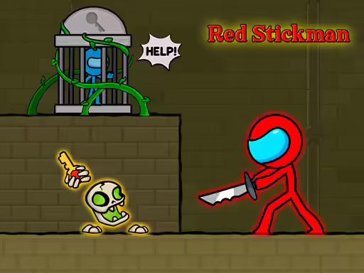 Stickman Vermelho: Bastão de Combate