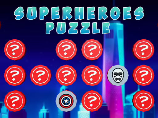 puzzle di supereroi
