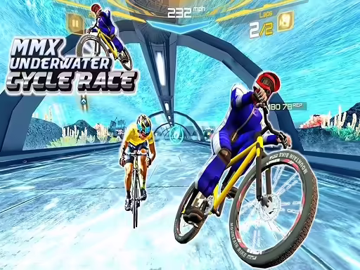 Underwater Bicycle Racing Trac