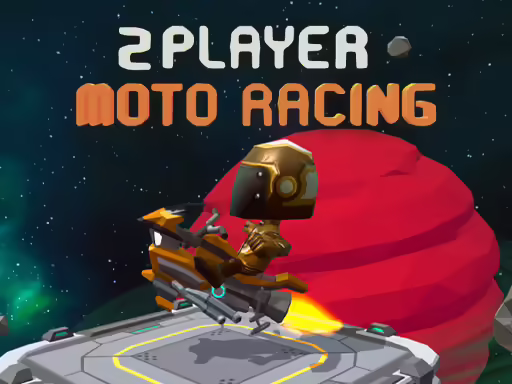 2-Spieler-Motorradrennen