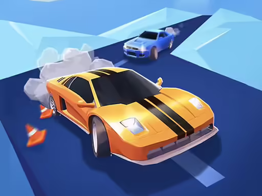 Echtes Drift-Rennen