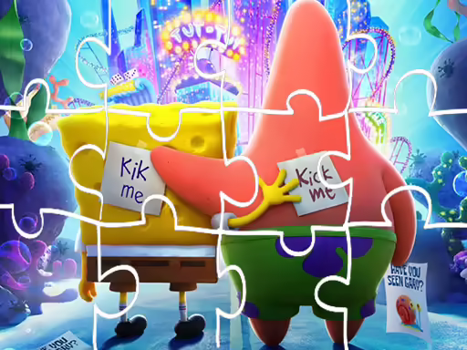 Sponge Bob On The Run Jigsaw