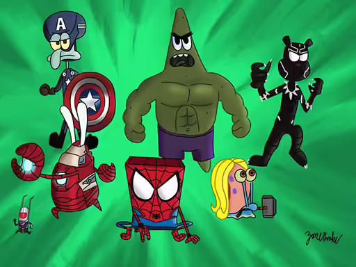 spongebob super hero
