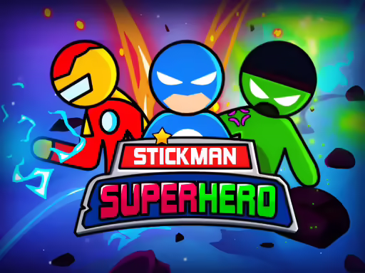 stickman super herói