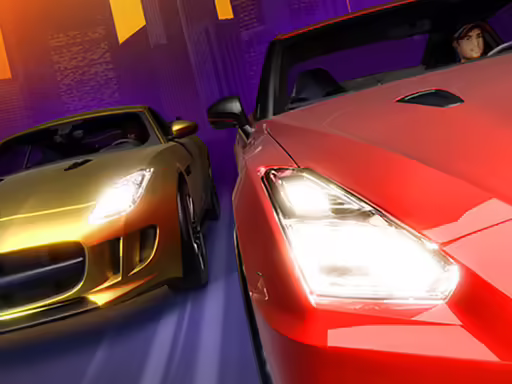 Drag-Racing-Stadt