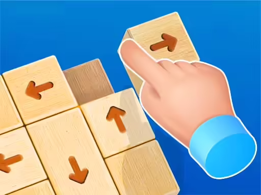 Blocco di legno Tocca via