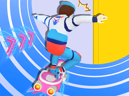 Cyber Surfer Skateboard