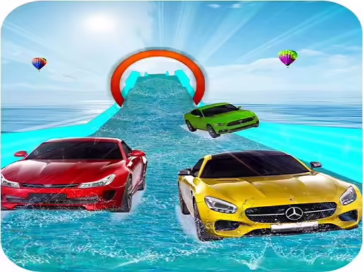 Water Slide Car Stunt Racing G