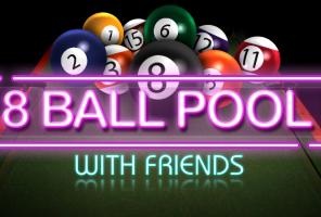 8-ball pool met vrienden