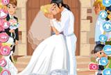 Eine Braut küssen zuerst