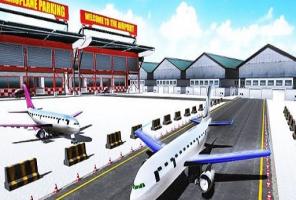 Simulator de parcare a avionului