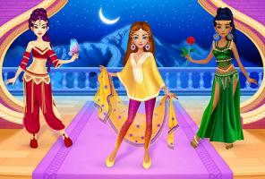 Hra na obliekanie arabskej princeznej