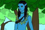 Avatar wereld Coloring