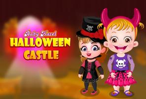Otroški lešnik Halloween Castle