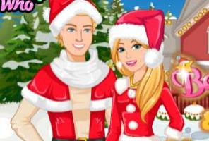 Barbie en Ken Kerstmis