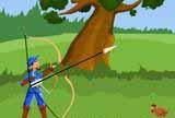 Blue archer
