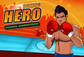 Herói do boxe: campeões de soco
