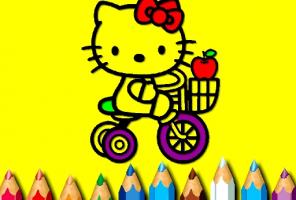 BTS Sweet Kitty para colorir