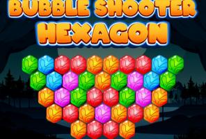 Bublinová strieľačka Hexagon