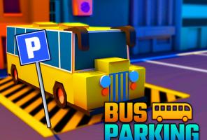 Autobus Parking City 3D