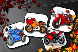 Memorie de desene animate pentru motociclete