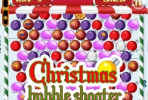 Vianočná bublinová strieľačka 2019