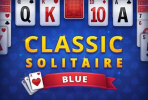 Klassiek Solitaire-blauw