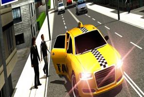 Joc de simulare a mașinii taxi nebun