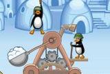 Crazy pingvinas katapulta