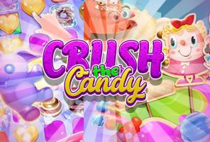 Crush die Süßigkeiten