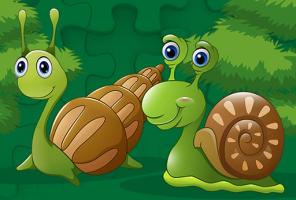 Cute Snails Jigsaw