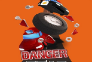 Danger Road Car Racing Game 2D