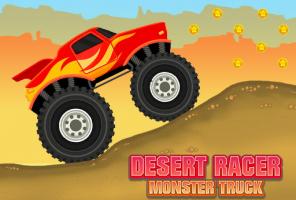 Camion monstre de course du désert