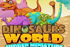 Dinosauroak Munduko Ezkutuko Miniatu