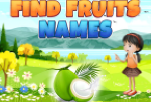 Raskite vaisių pavadinimus