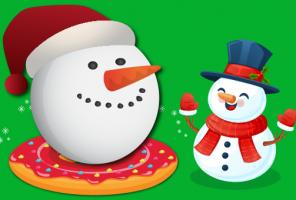 Flappy Snowball Рождество