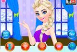 Elsa conxelada Salón de beleza