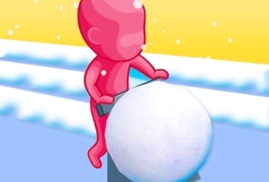 Corrida de bola de neve gigante