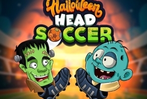Cabeça de futebol de Halloween
