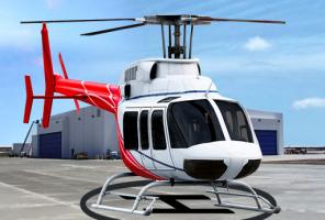 Helikopterparkering och racing